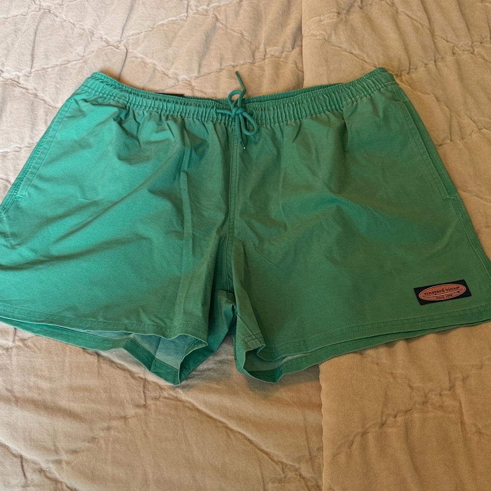 Vineyard Vines Teal Green Swim Trunks